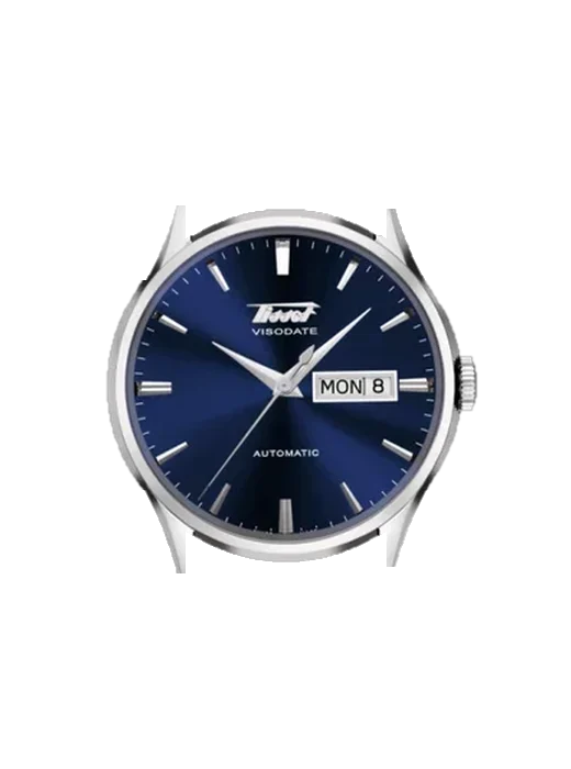 Heritage T019.430.11.041.00 with Grand Cavalier Leather Strap Orange