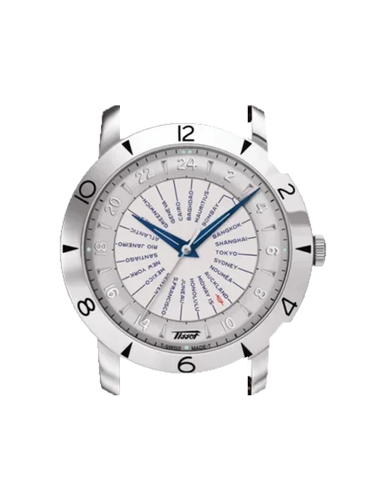 Heritage T078.641.16.037.00 mit Armband aus italienischem braunem Leder