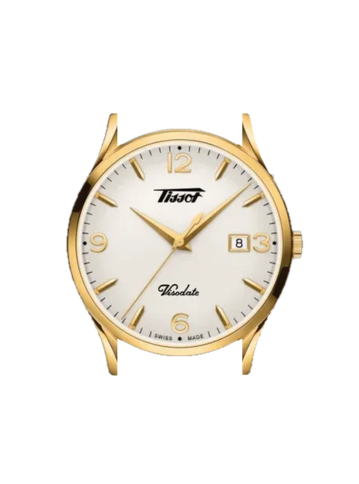 Heritage T118.410.36.277.00 con Correa Grand Cavalier de cuero naranja