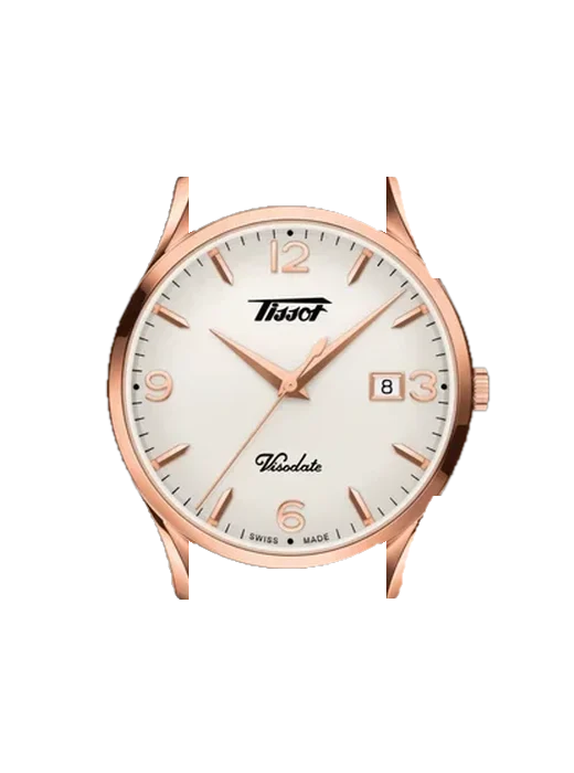 Heritage T118.410.36.277.01 con Correa Grand Cavalier de cuero naranja