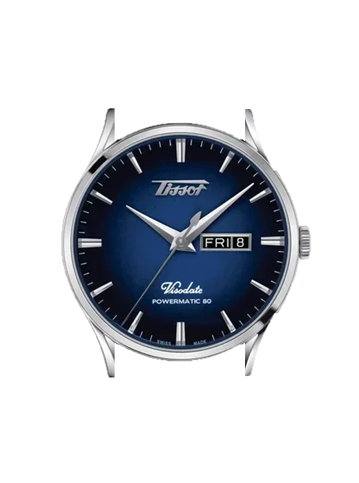 Heritage T118.430.11.041.00 con Correa Grand Cavalier de cuero naranja