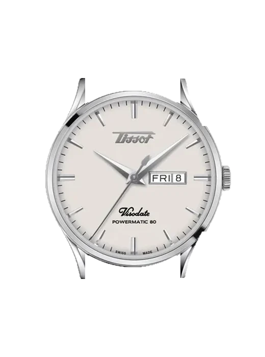 Heritage T118.430.11.271.00 con Correa Grand Cavalier de cuero naranja