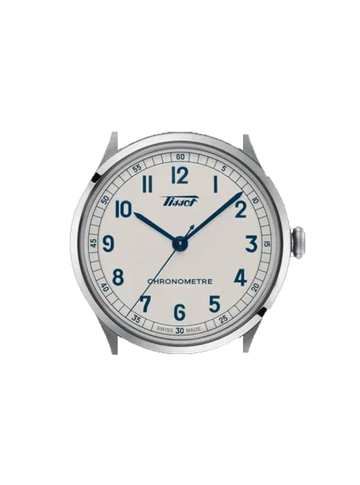 Heritage T142.464.16.032.00 con Correa Grand Cavalier de cuero naranja