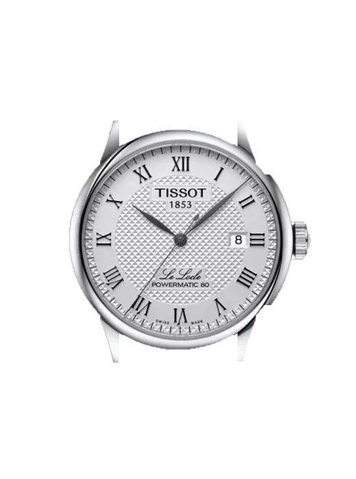 Le Locle T006.407.11.033.00 with Vintage Brown Calfskin Strap — Natural Patina