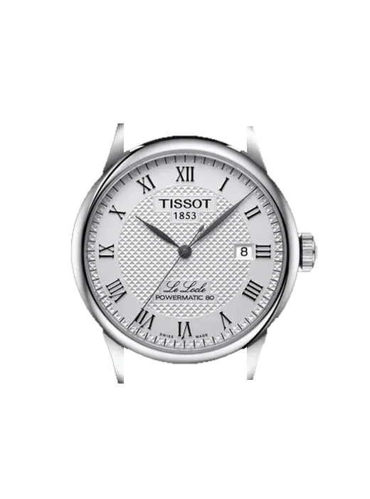 Le Locle T006.407.16.033.00 con Cinturino Vitello Vintage Marrone — Patina Naturale