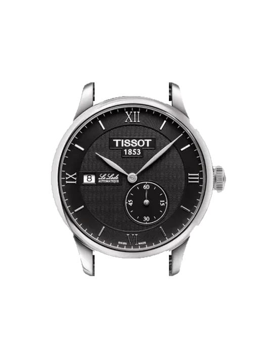 Le Locle T006.428.16.058.00 mit Rotes Saffiano-Armband mit ecrufarbenen Nähten