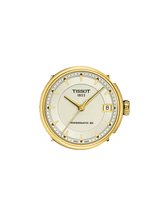 Luxury T086.207.22.261.00 with Grand Cavalier Leather Strap Orange
