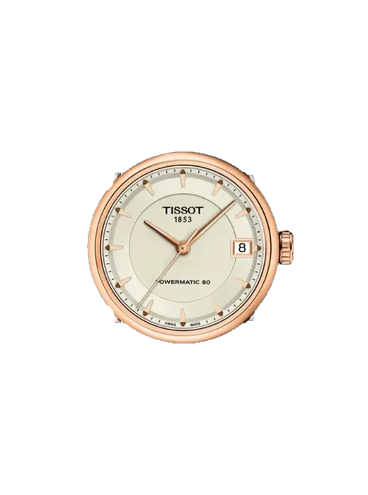 Luxury T086.207.22.261.01 with Grand Cavalier Leather Strap Orange