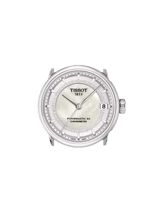 Luxury T086.208.11.116.00 with Vintage Brown Calfskin Strap — Natural Patina