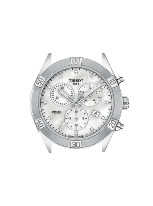 PR 100 T101.917.11.116.00 con Cinturino Vitello Vintage Marrone — Patina Naturale