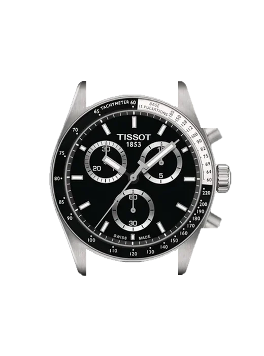PR516 T149.417.11.051.00 mit Armband aus italienischem braunem Leder