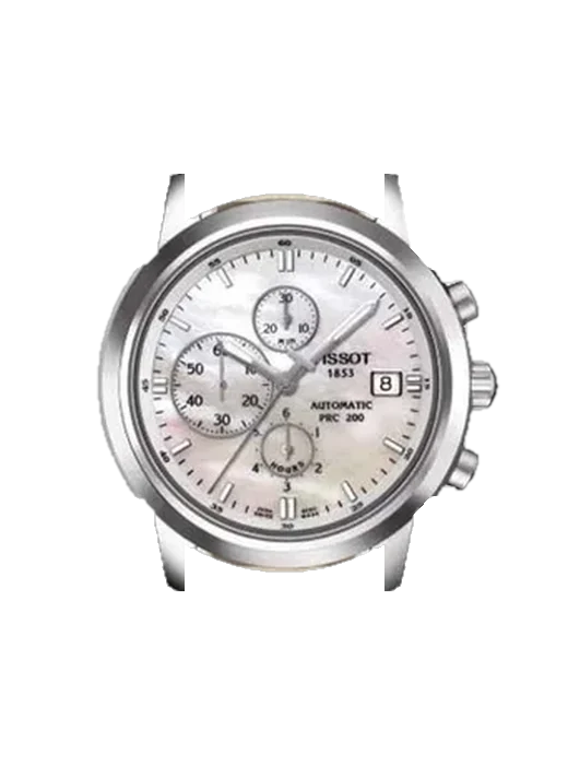 PRC 200 T014.427.16.111.00 avec Bracelet Hybride Alligator et Caoutchouc Bleu