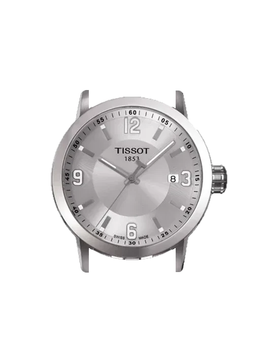 PRC 200 T055.410.11.037.00 avec Bracelet de montre en cuir de veau vintage marron — Patine naturelle