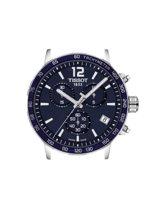 Quickster T095.417.11.047.00 con Correa de piel italiana marrón