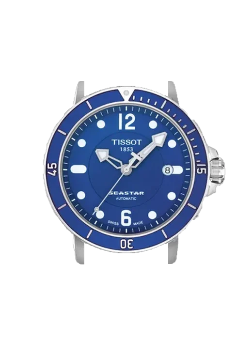 Seastar T066.407.11.047.00 con Correa de piel de becerro vintage marrón — Patina natural