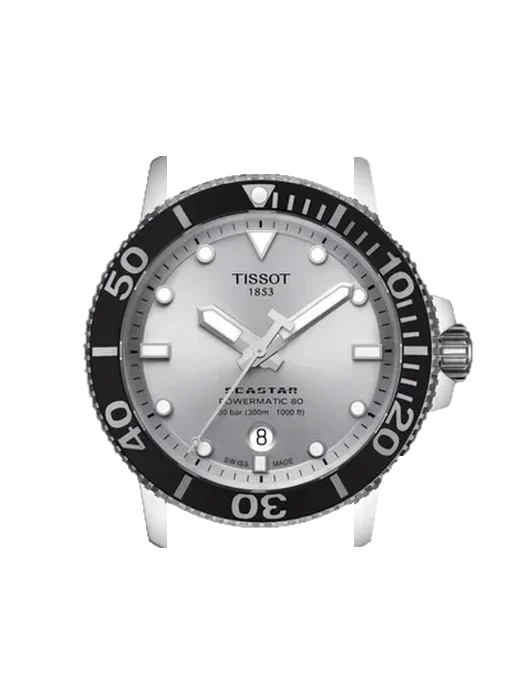 Seastar T120.407.11.031.00 avec Bracelet Grand Cavalier Cuir Orange