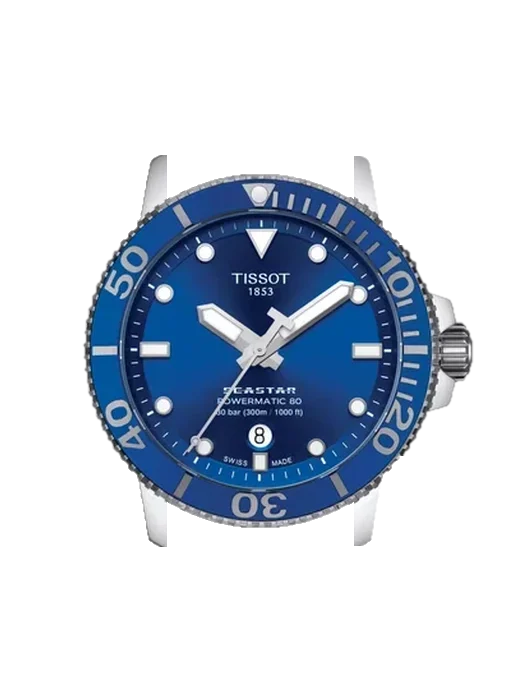 Seastar T120.407.11.041.00 with Grand Cavalier Leather Strap Orange