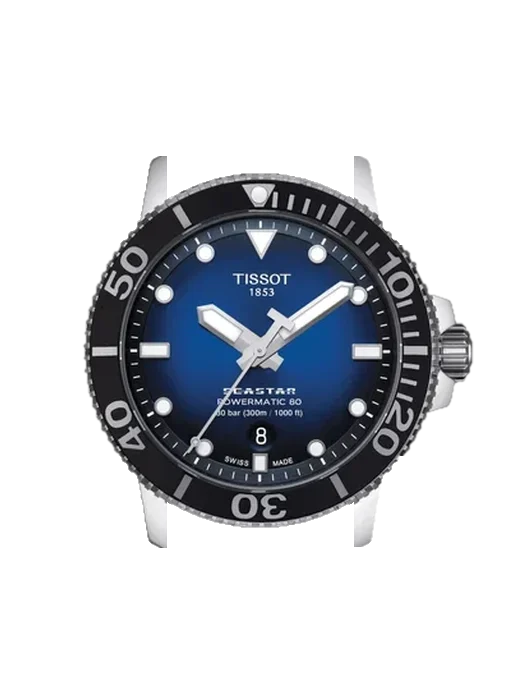 Seastar T120.407.17.041.00 avec Bracelet Grand Cavalier Cuir Orange