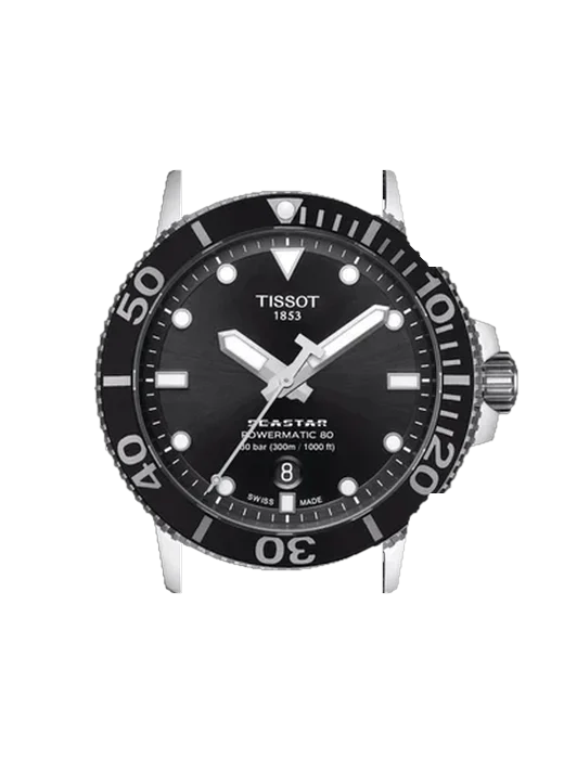 Seastar T120.407.17.051.00 avec Bracelet Grand Cavalier Cuir Orange