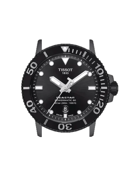 Seastar T120.407.37.051.00 con Correa Grand Cavalier de cuero naranja