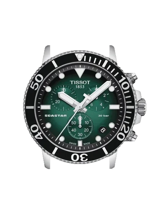 Seastar T120.417.11.091.00 con Cinturino Vitello Vintage Marrone — Patina Naturale