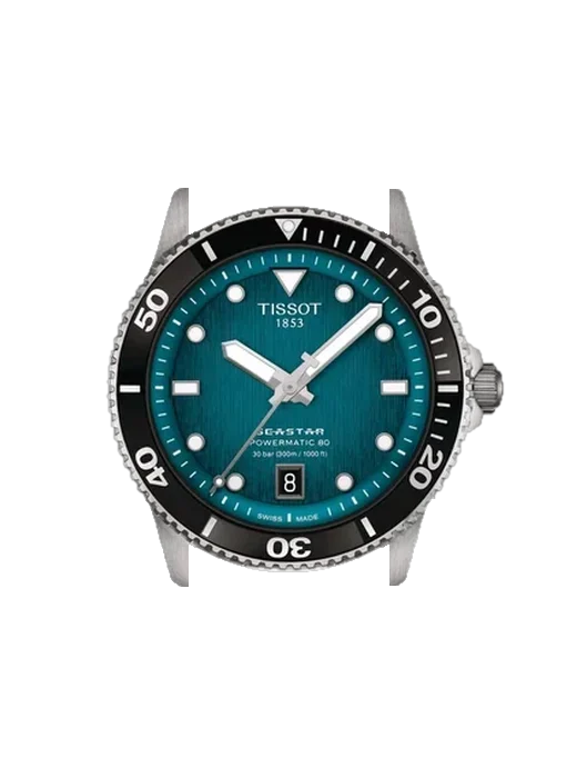 Seastar T120.807.11.091.00 con Cinturino Grand Cavalier Cuir Arancione