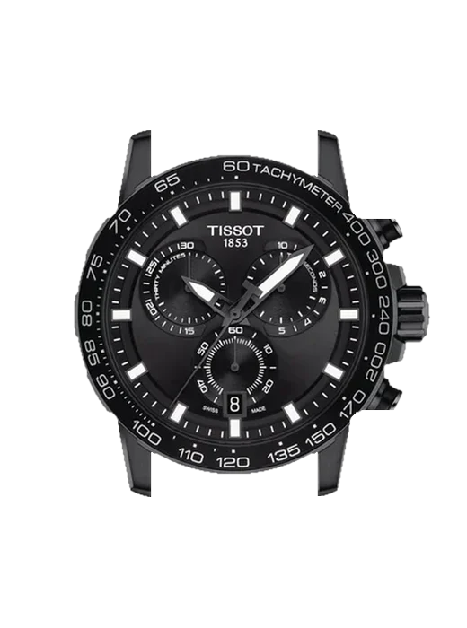 Supersport T125.617.36.051.01 mit Vintage Kalbslederarmband Braun — Natürliche Patina
