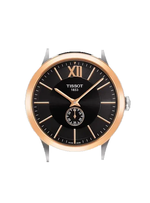 T-Gold T912.428.46.058.00 con Correa Grand Cavalier de cuero naranja