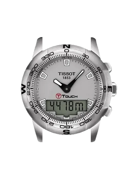 Touch T047.420.11.071.00 con Cinturino Grand Cavalier Cuir Arancione