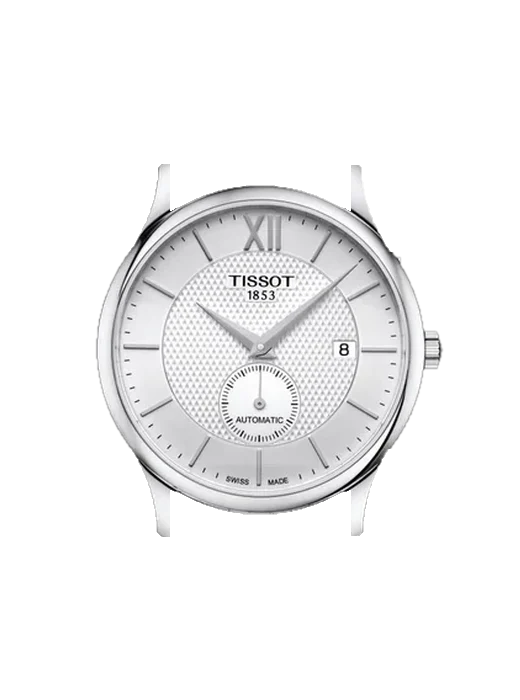 Tradition T063.428.11.038.00 avec Bracelet Grand Cavalier Cuir Orange