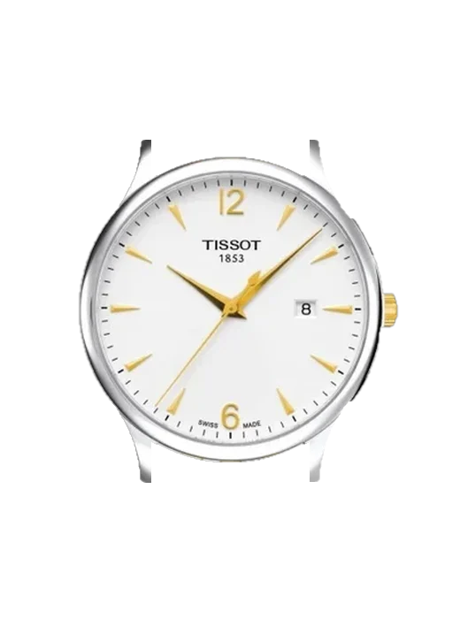 Tradition T063.610.22.037.00 con Correa Grand Cavalier de cuero naranja