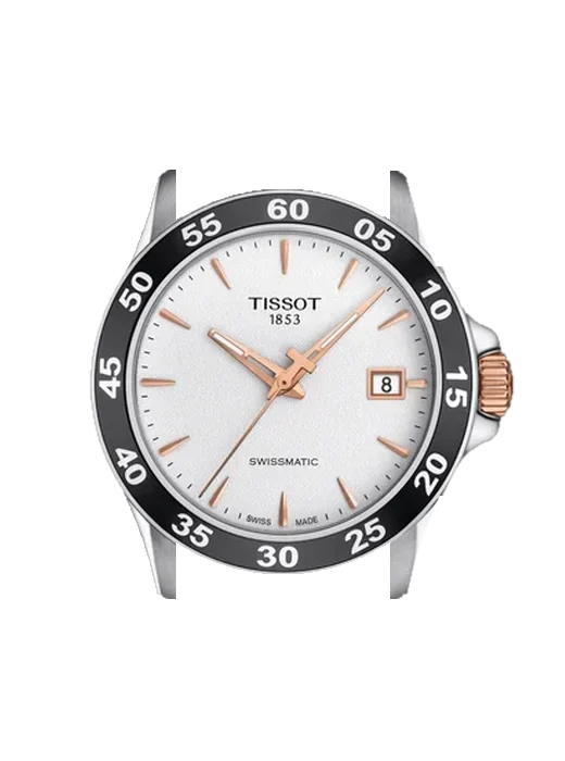 V8 T106.407.26.031.00 con Cinturino Vitello Vintage Marrone — Patina Naturale