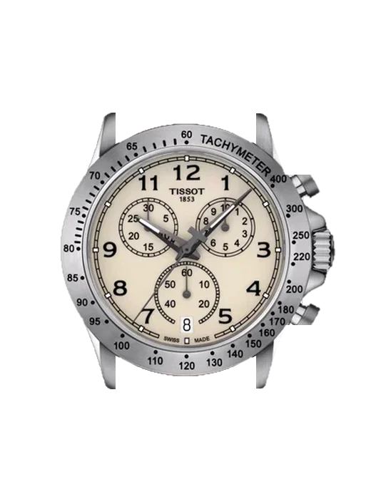 V8 T106.417.16.262.00 con Cinturino Vitello Vintage Marrone — Patina Naturale