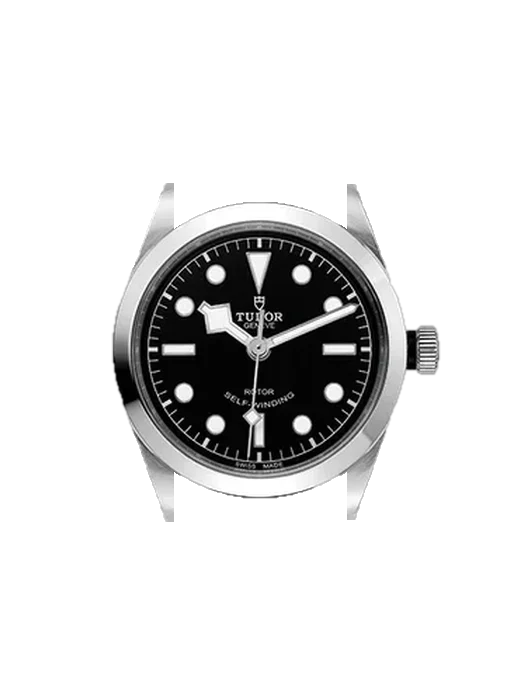 Black Bay One 79500-0001 mit Vintage Kalbslederarmband Braun — Natürliche Patina
