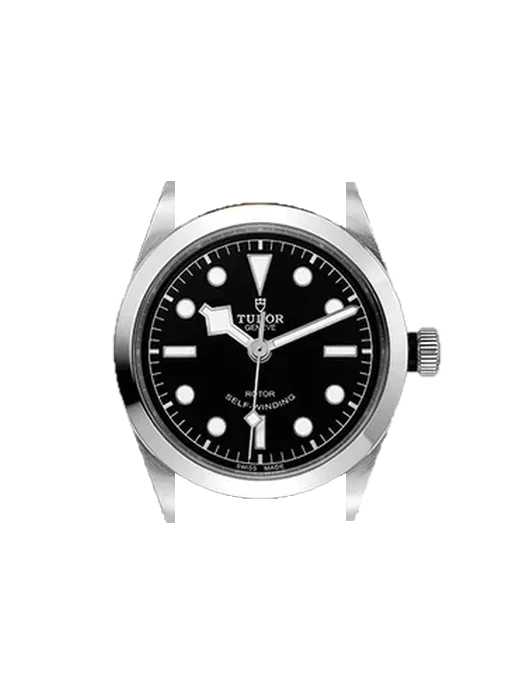 Black Bay One 79500-0002 mit Vintage Kalbslederarmband Braun — Natürliche Patina