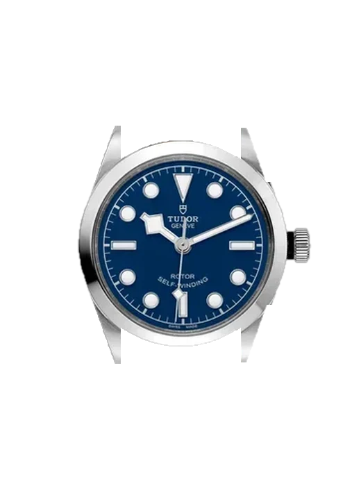 Black Bay One 79500-0005 con Cinturino Vitello Vintage Marrone — Patina Naturale