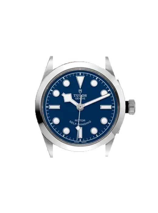 Black Bay One 79500-0006 mit Vintage Kalbslederarmband Braun — Natürliche Patina