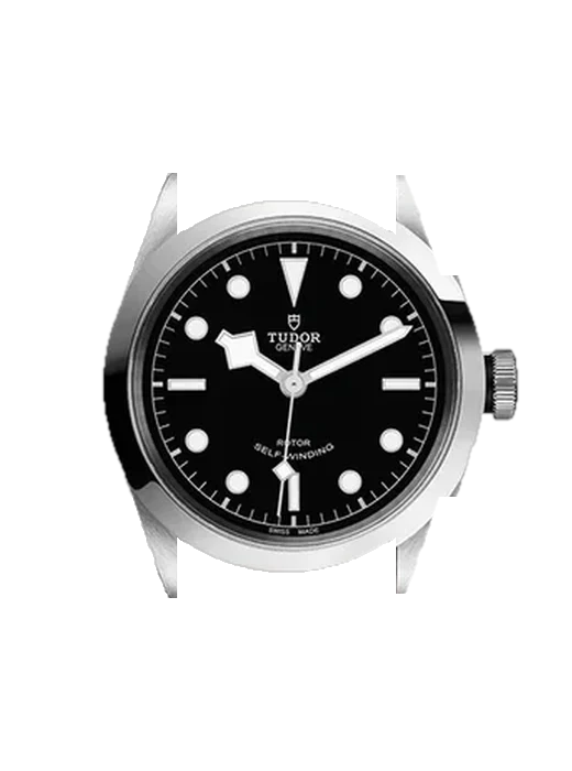 Black Bay One 79540-0003 mit Vintage Kalbslederarmband Braun — Natürliche Patina