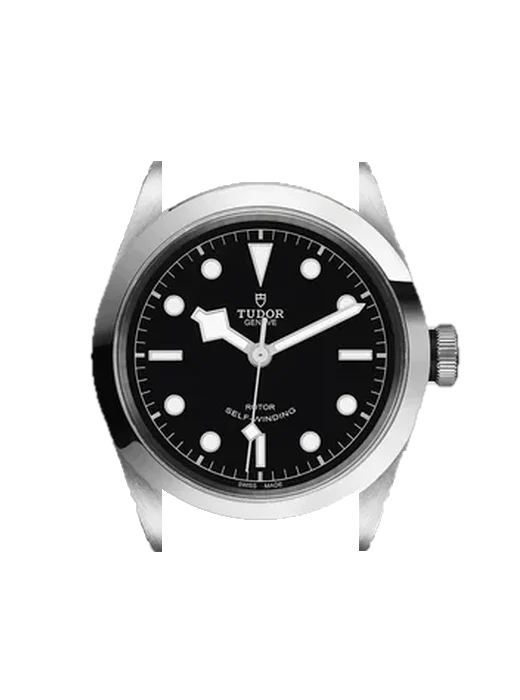 Black Bay One 79540-0006 con Cinturino Vitello Vintage Marrone — Patina Naturale