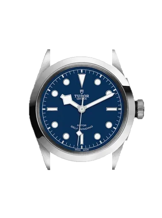 Black Bay One 79540-0010 mit Hybrid Armband aus Alligator und Kautschuk Blau