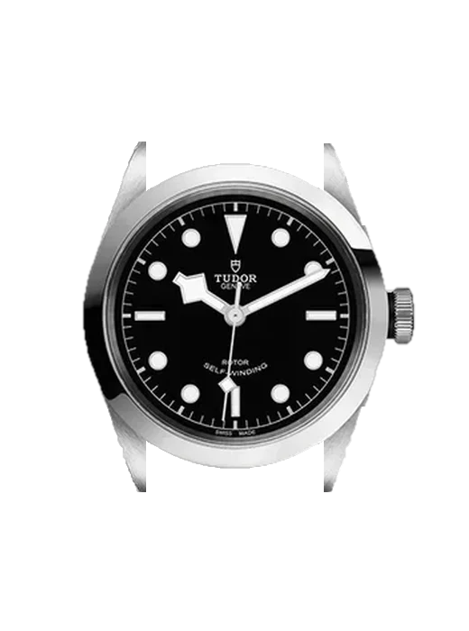 Black Bay One 79540 con Cinturino Vitello Vintage Marrone — Patina Naturale
