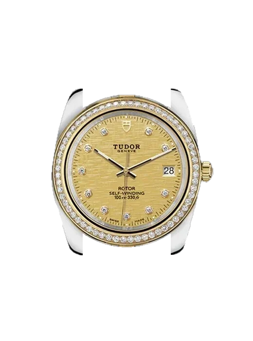 Classic 21023-0010 with Grand Cavalier Leather Strap Orange