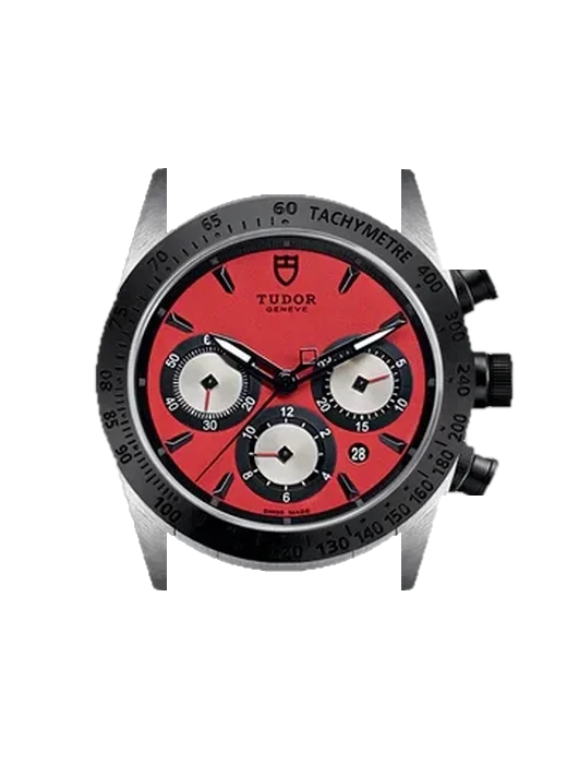 Fastrider 42010N-0009 avec Bracelet de montre en cuir de veau vintage marron — Patine naturelle