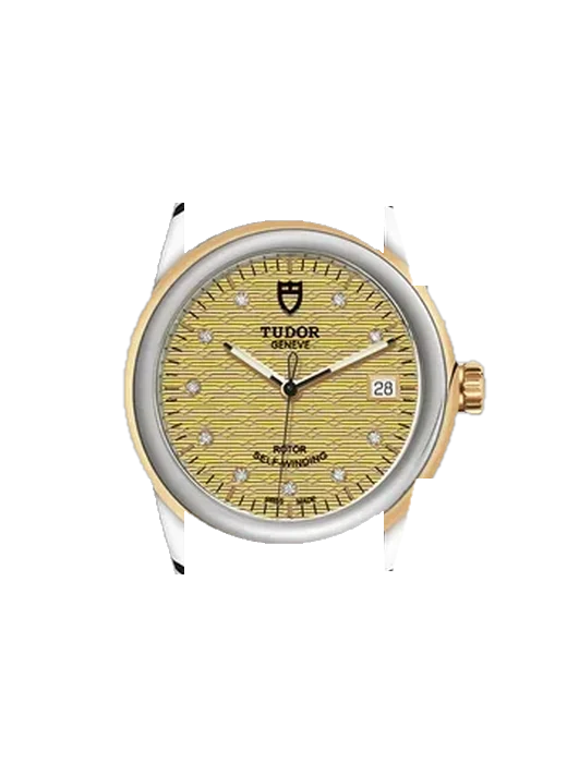 Glamour 55003-0004 con Correa Grand Cavalier de cuero naranja
