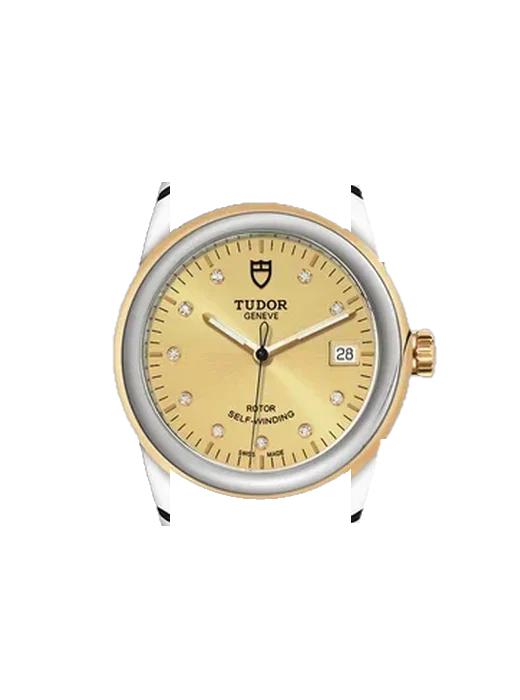 Glamour 55003-0006 with Grand Cavalier Leather Strap Orange