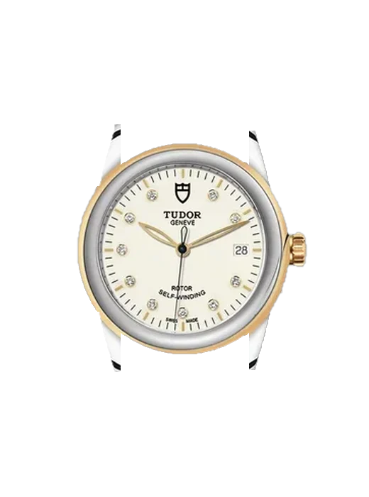 Glamour 55003-0095 mit Armband aus italienischem braunem Leder