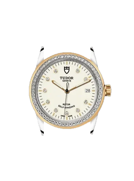 Glamour 55023-0082 mit Armband aus italienischem braunem Leder