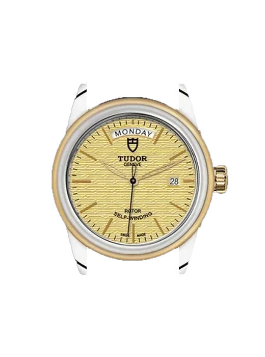 Glamour 56003-0010 with Grand Cavalier Leather Strap Orange