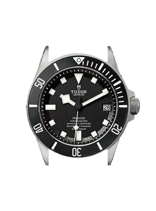 Pelagos 25600TN-0001 mit Armband aus italienischem braunem Leder