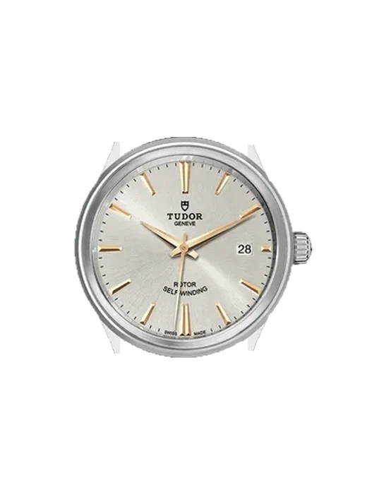 Style 12500-0018 with Blue Alligator and Rubber Hybrid Strap